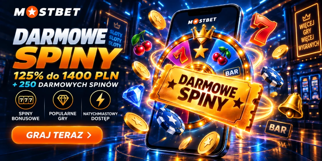 Darmowe spiny w Mostbet