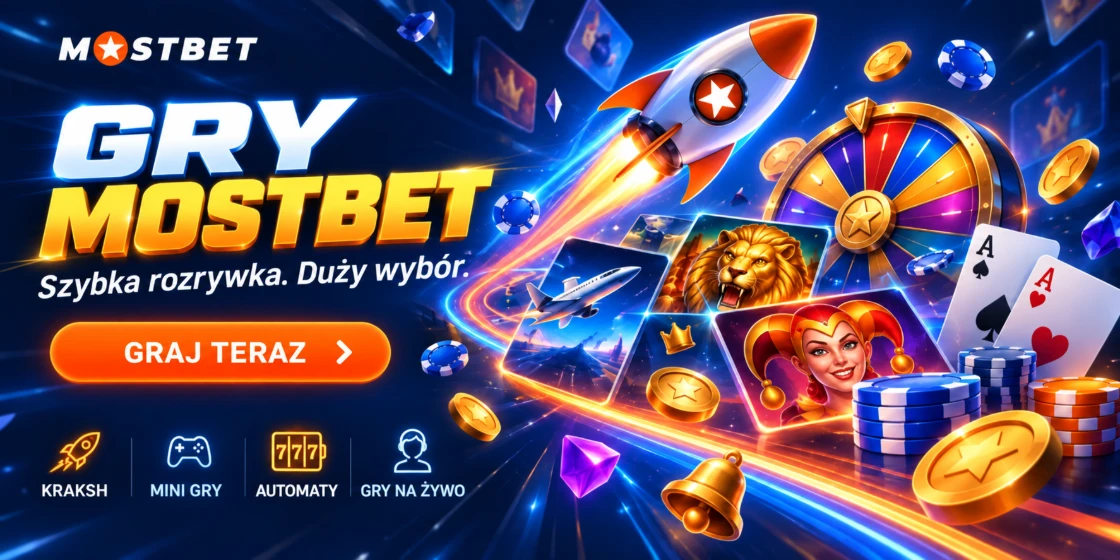 Katalog gier kasynowych Mostbet