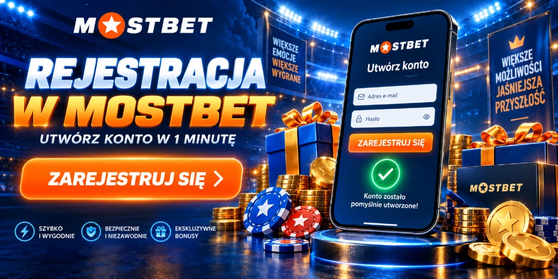 Jak zarejestrować konto Mostbet
