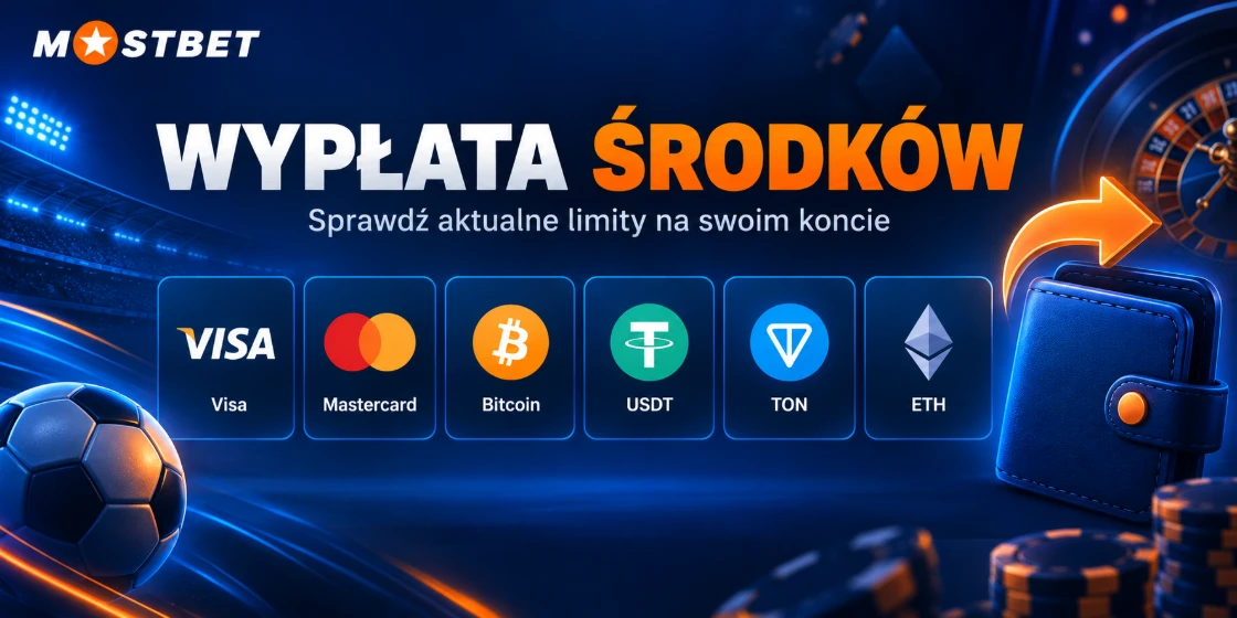 Wypłata środków z Mostbet